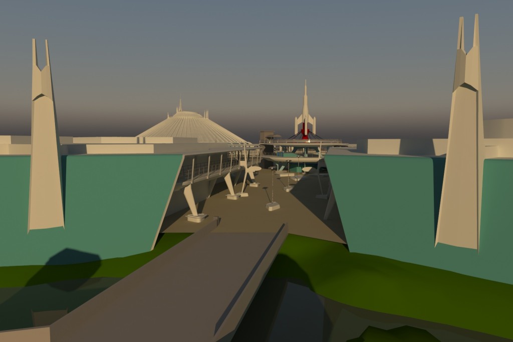 Old Tomorrowland Sky