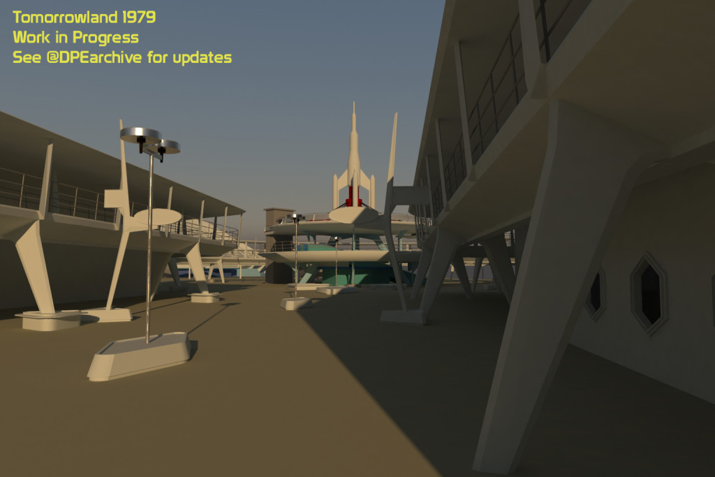 Walking Old Tomorrowland
